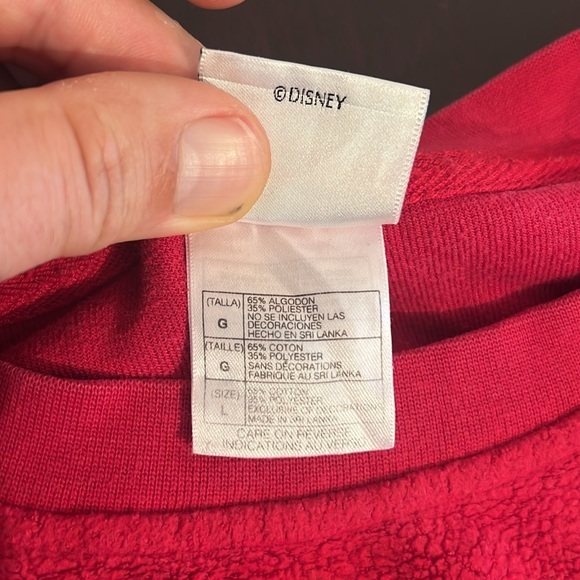 Disney Vintage Winnie The Pooh & Friends Crew Sweatshirt, size Large - Picture 7 of 12